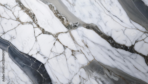 carrara marble with a mixture of white color and natural cracks on the natural stone looks luxurious