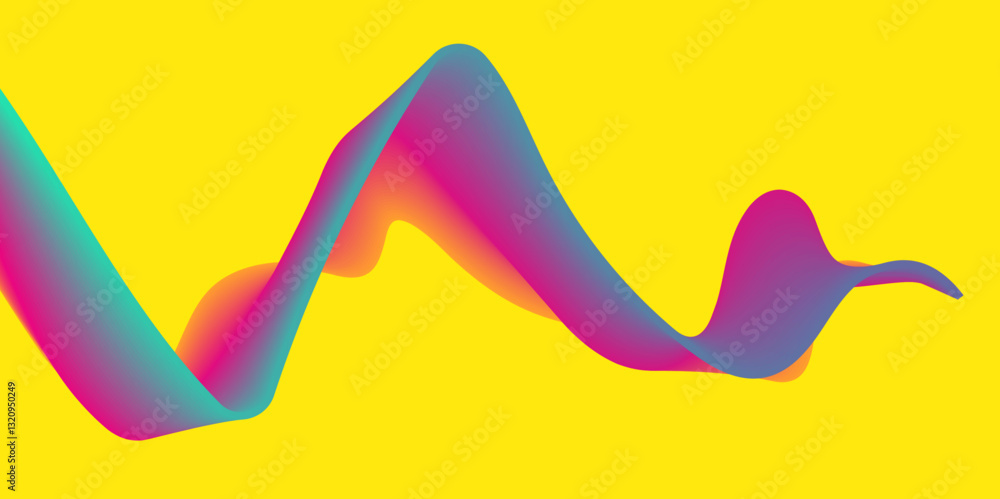 Abstract wavy background with modern gradient colors. Trendy liquid design. Motion sound wave. Abstract wavy background with modern gradient colors. Trendy liquid design. Motion sound wave.