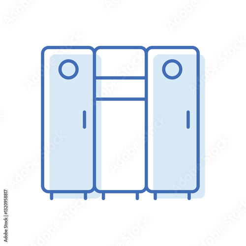 Dressing Room Vector icon