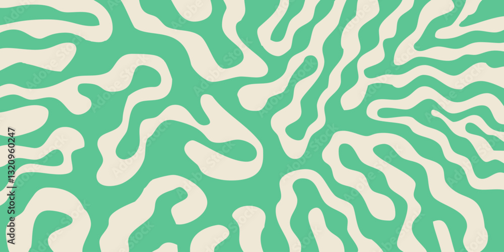 Cool Abstract Psychedelic Groovy Pattern Art. Y2k Trippy Texture Vector Design. Wavy Background. Cool Abstract Psychedelic Groovy Pattern Art. Y2k Trippy Texture Vector Design. Wavy Background.