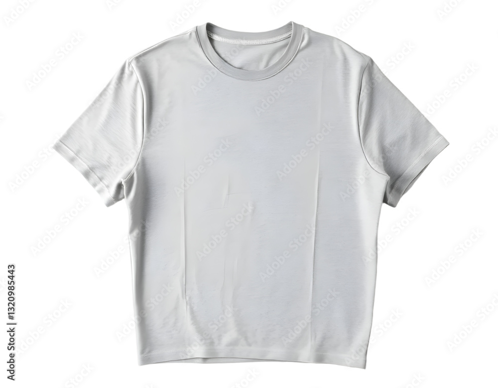 White t-shirt isolated on a transparent background White t-shirt isolated on a transparent background