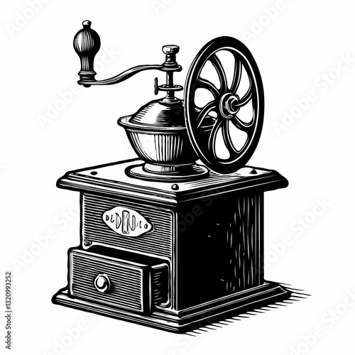 old coffee grinder