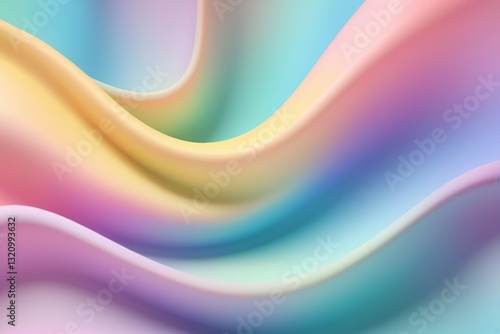 abstract background with a colorful wave of liquid