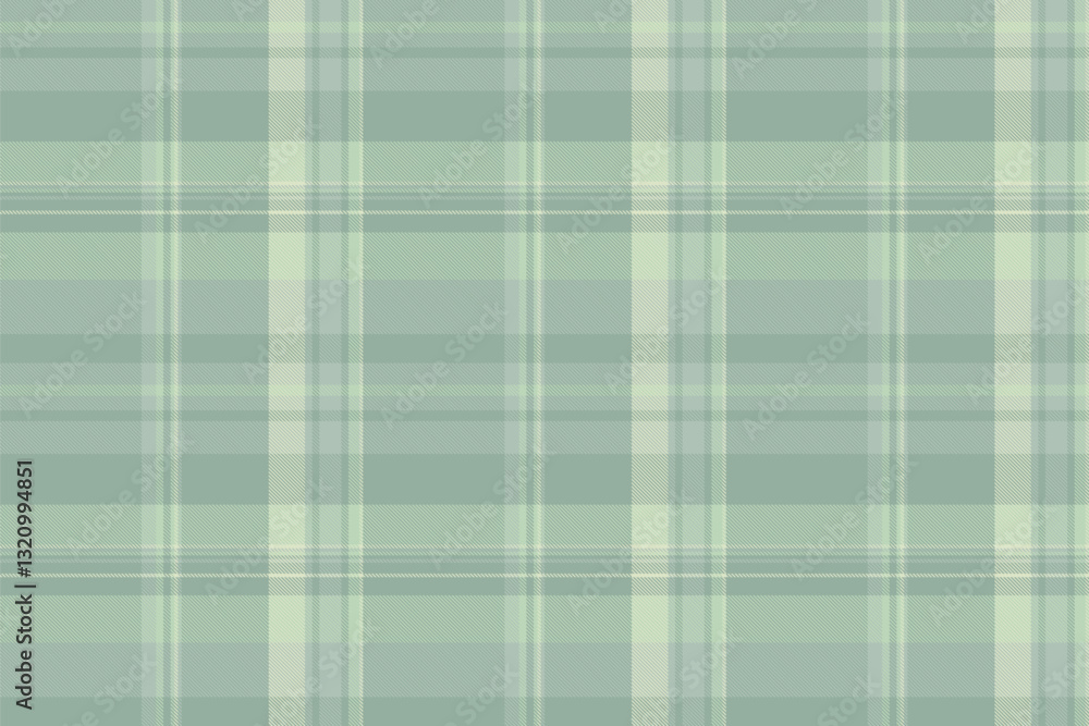 Plain plaid fabric vector, merry seamless tartan pattern. Book texture textile background check in pastel and light colors.