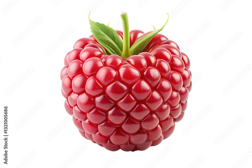 raspberry realistic 3d image isolated on transparent background raspberry realistic 3d image isolated on transparent background
