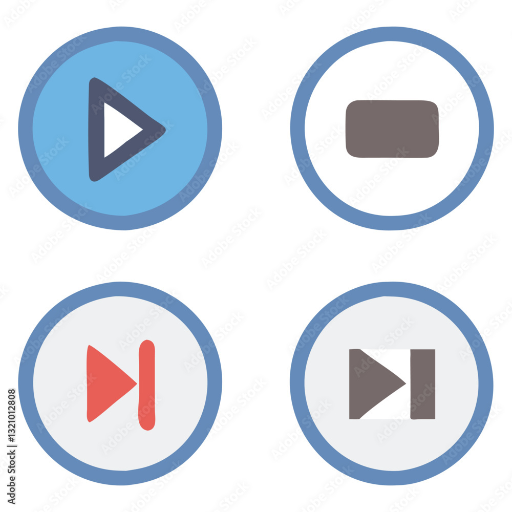 Media Control Icon Set
Media Control Icon Set