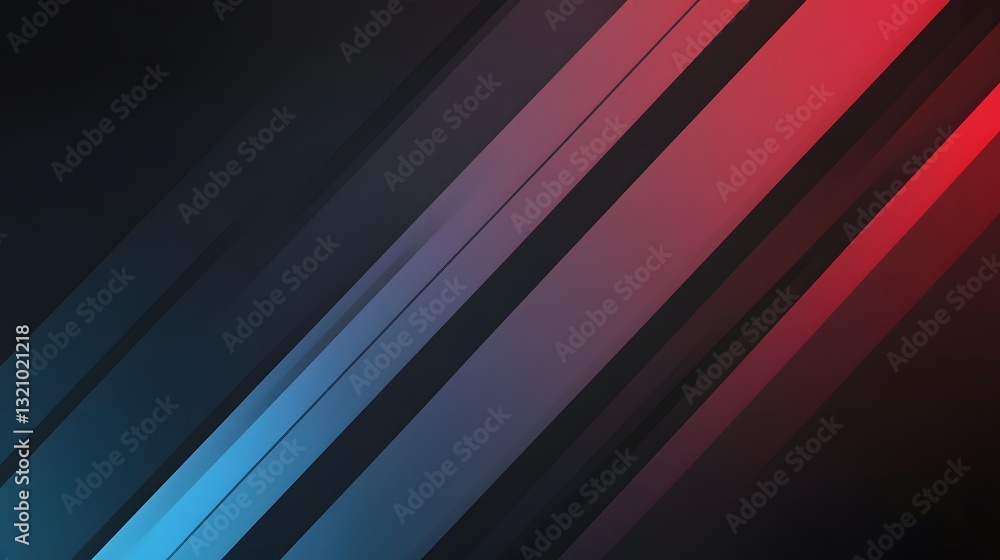 Fototapeta premium Abstract background featuring diagonal lines with vibrant colors and gradients