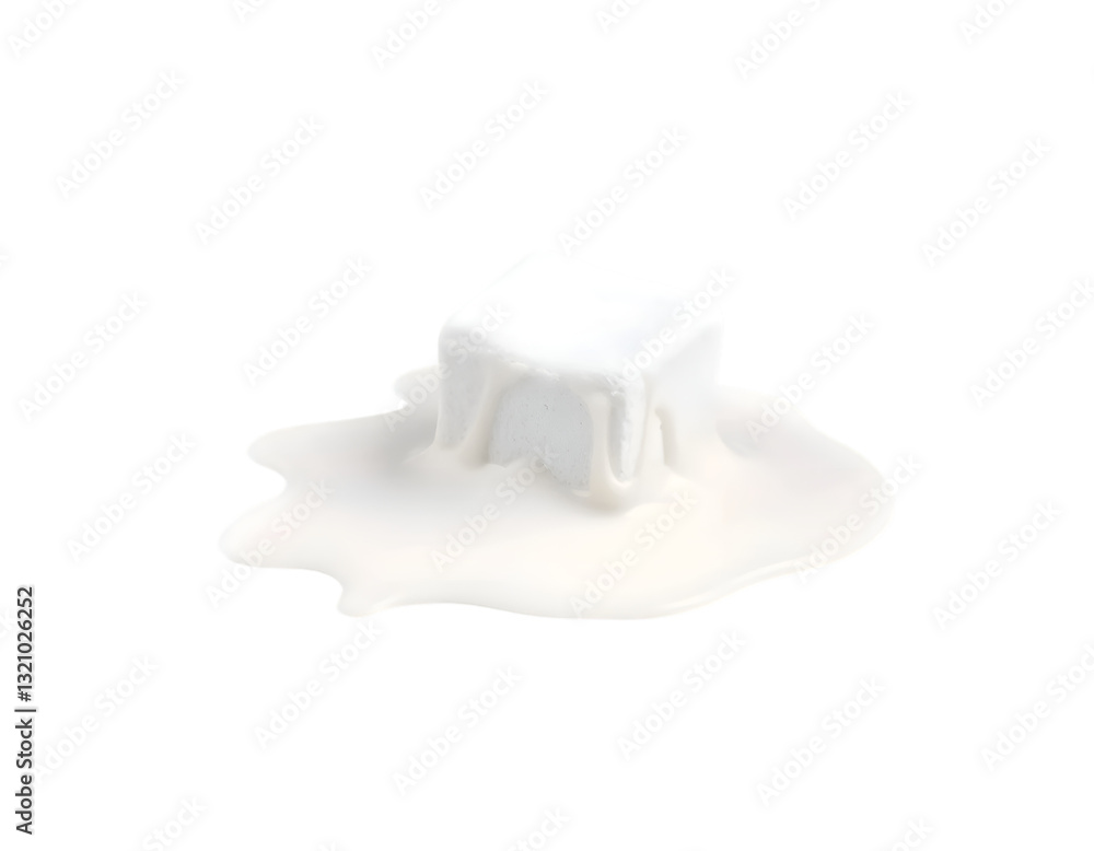 Milk splash isolated on transparent background Milk splash isolated on transparent background