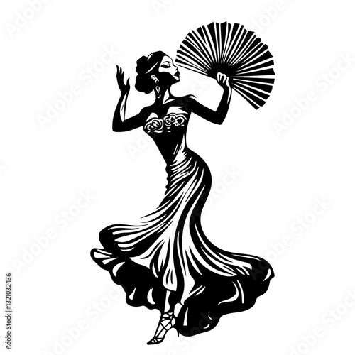 Ballroom Dance Poses in Silhouette: Artistic Depictions of Movement and Elegance