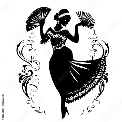 Ballroom Dance Poses in Silhouette: Artistic Depictions of Movement and Elegance