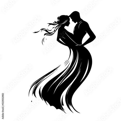 Ballroom Dance Poses in Silhouette: Artistic Depictions of Movement and Elegance