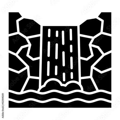 Waterfall Icon