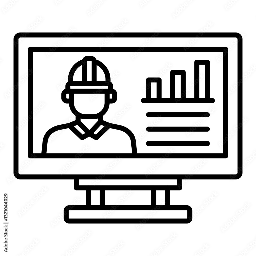 Engineer stats Icon Engineer stats Icon