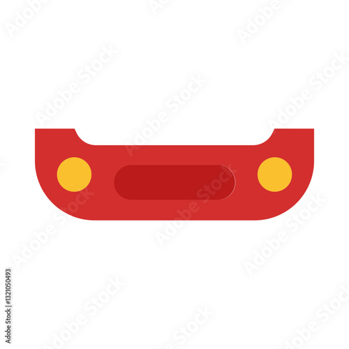 Bumper flat icon