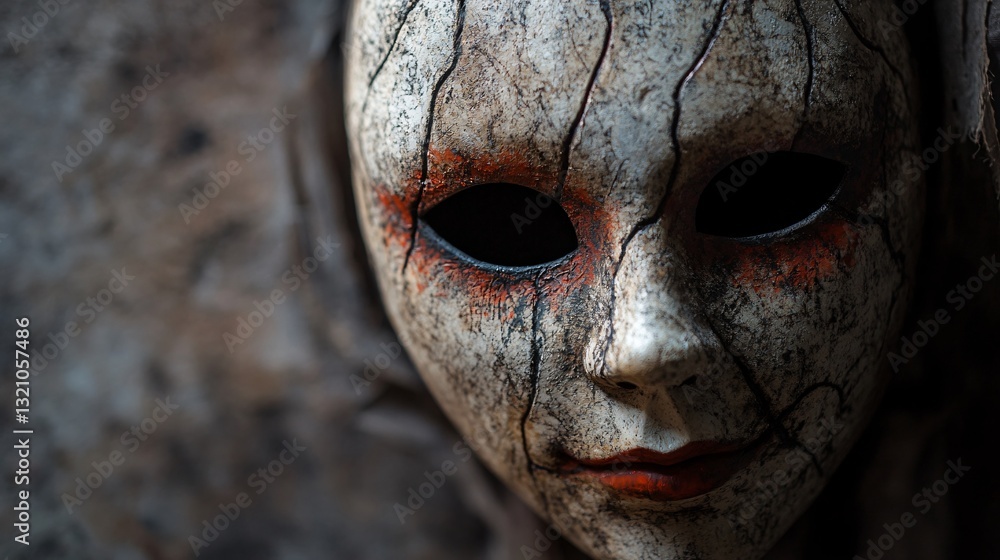 Intriguing Mysterious Halloween Mask for Costume Parties and Celebrations Intriguing Mysterious Halloween Mask for Costume Parties and Celebrations