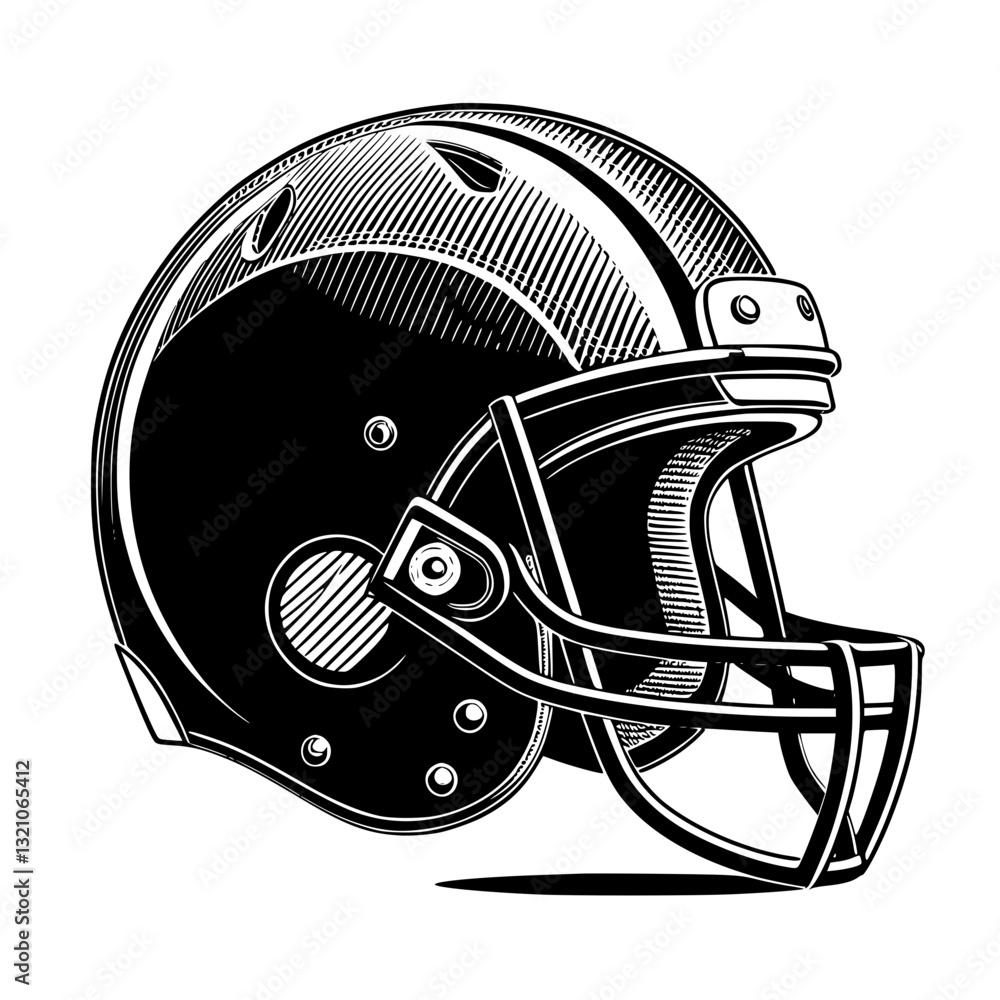 Fototapeta premium american football helmet