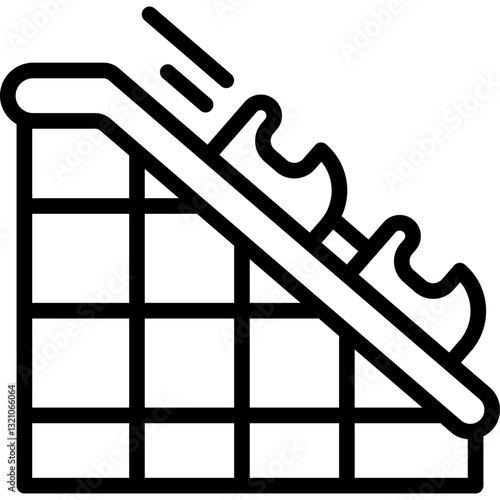 roller coaster icon