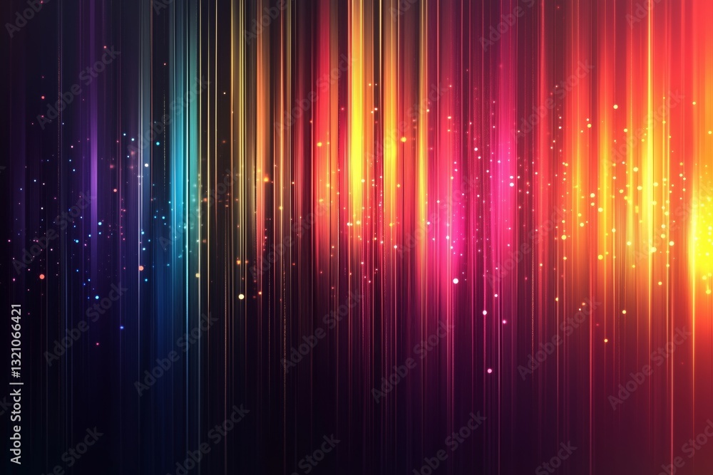 Abstract digital background with colorful bars and lights. Abstract digital background with colorful bars and lights.