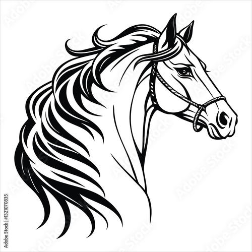 Wallpaper Mural Equestrian Horseman Clipart and Dynamic Horse Racing Illustration Torontodigital.ca