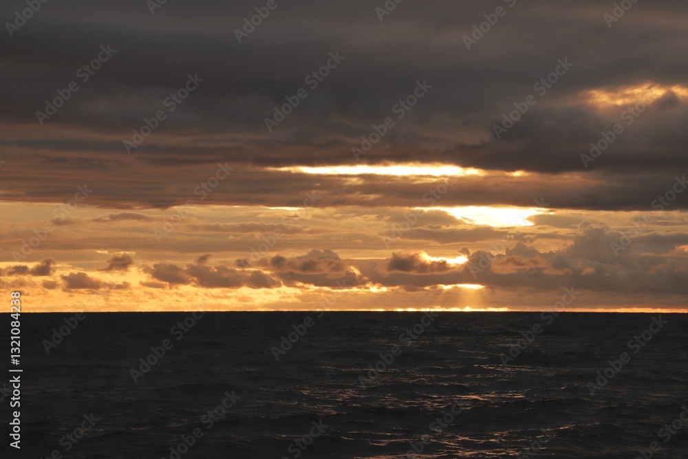 Obraz premium Black Sea in Georgia, Kobuleti