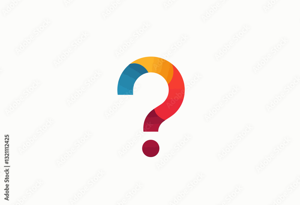 Curiosity Awakened: Abstract Question Mark Icon with a Bright, Multi-Colored Swirl - Ideal Visual for Innovation, Problem-Solving, and Encouraging Exploration in Design and Branding.
Curiosity Awakened: Abstract Question Mark Icon with a Bright, Multi-Colored Swirl - Ideal Visual for Innovation, Problem-Solving, and Encouraging Exploration in Design and Branding.