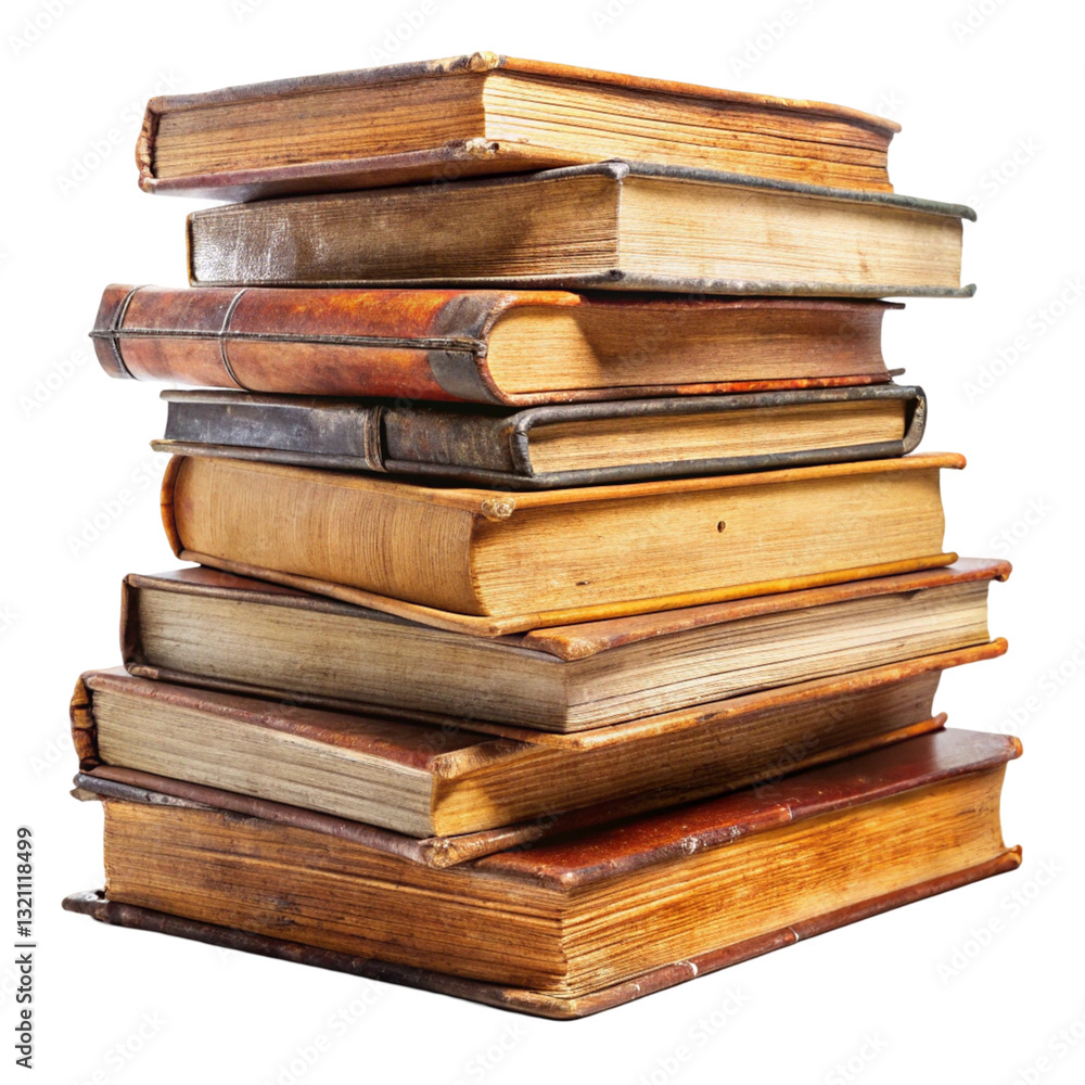 stack of old books stack of old books