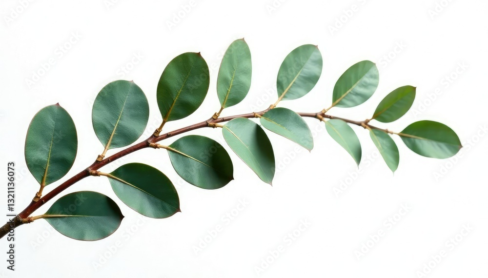 eucalyptus branches isolated white background, coniferous, woody, natural eucalyptus branches isolated white background, coniferous, woody, natural