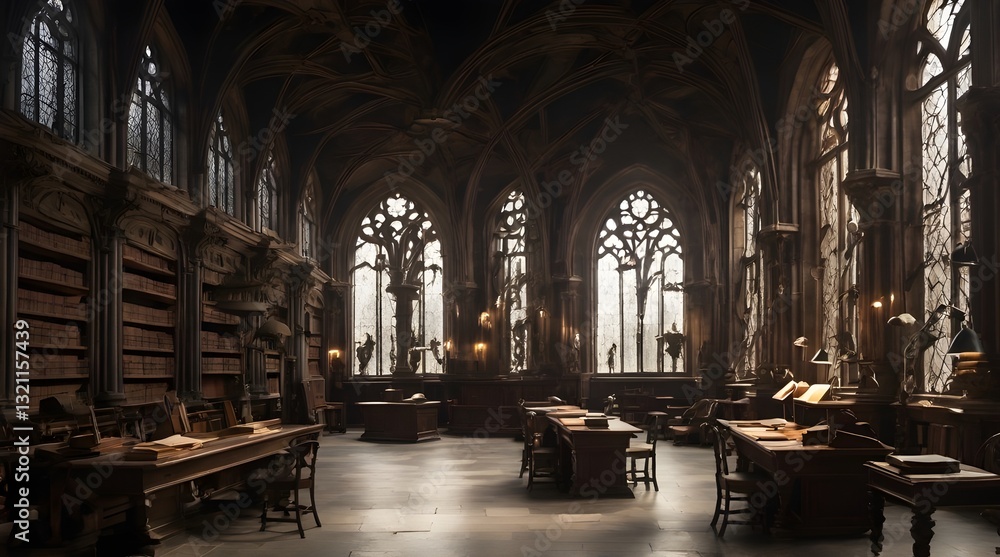 A gothicstyle university where scholars.generative.ai