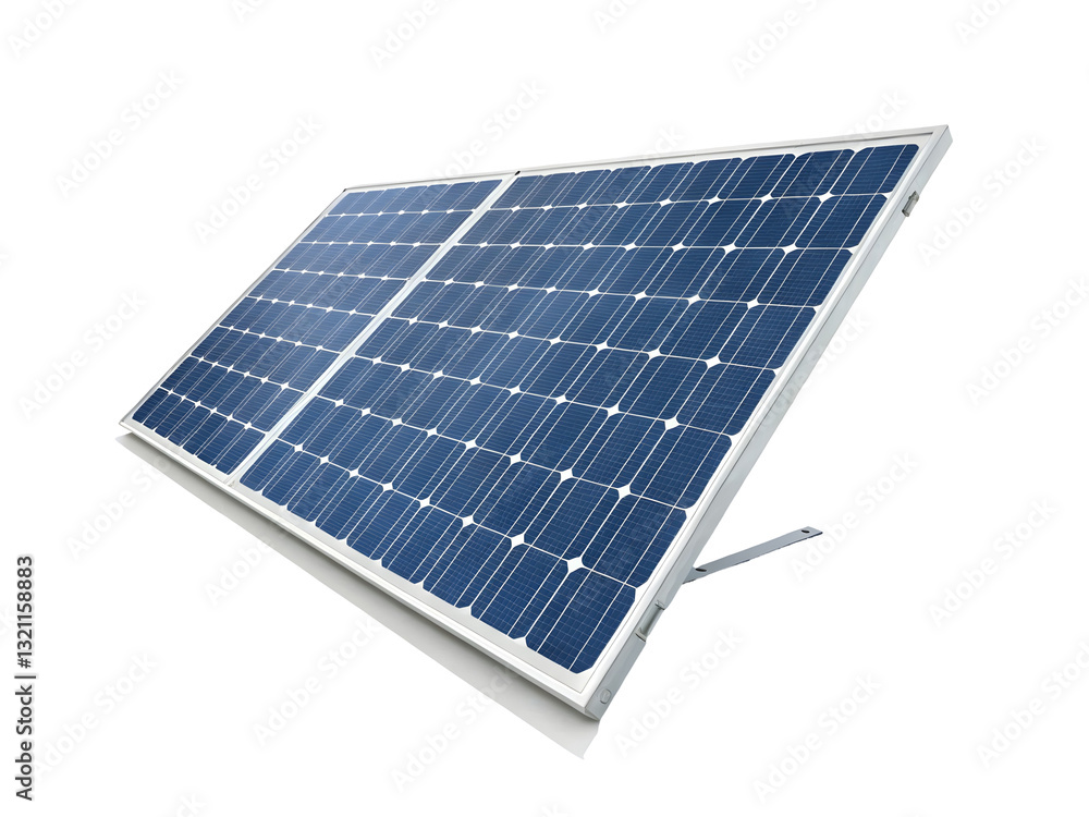 Solar panel isolated on transparent background Solar panel isolated on transparent background