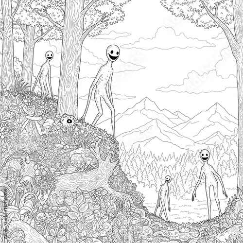 The images may seem a bit unsettling at first, but that's okay. They reflect the sometimes-challenging nature of anxiety. But by coloring, you're not just filling in lines; you're bringing light to th