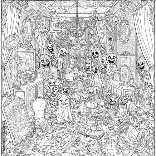 The images may seem a bit unsettling at first, but that's okay. They reflect the sometimes-challenging nature of anxiety. But by coloring, you're not just filling in lines; you're bringing light to th