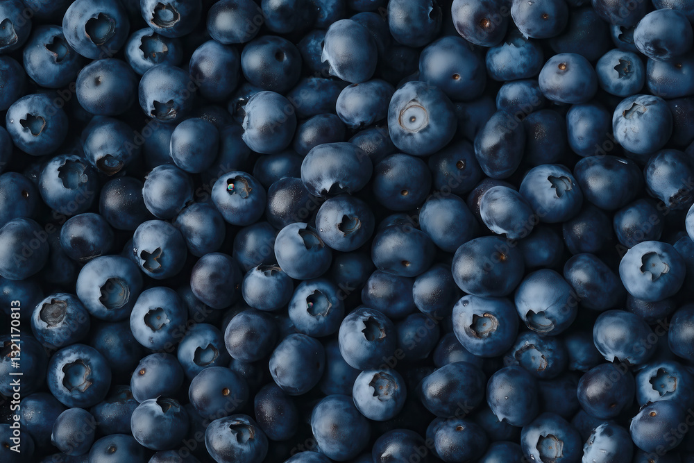A bountiful pile of fresh, ripe blueberries creates a stunning, healthy food background. A bountiful pile of fresh, ripe blueberries creates a stunning, healthy food background.