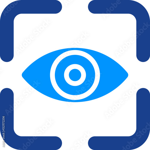 Eye Recognition Icon