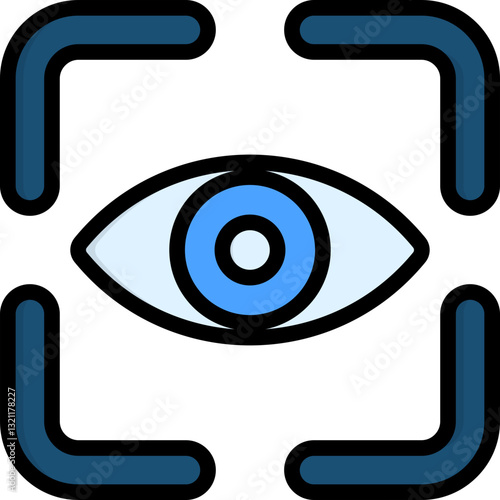 Eye Recognition Icon
