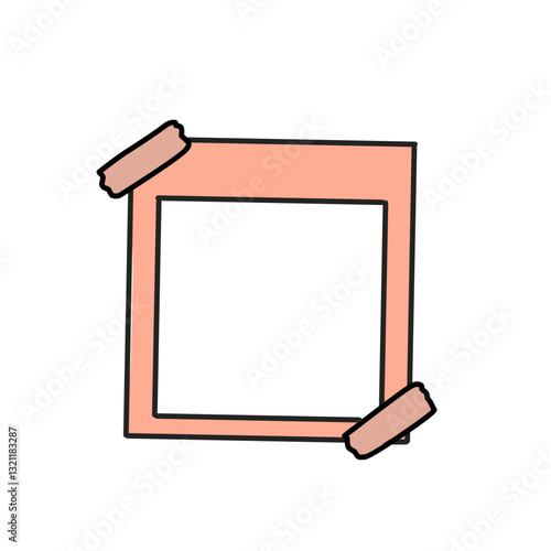 Polaroid Frame Doodle Collection