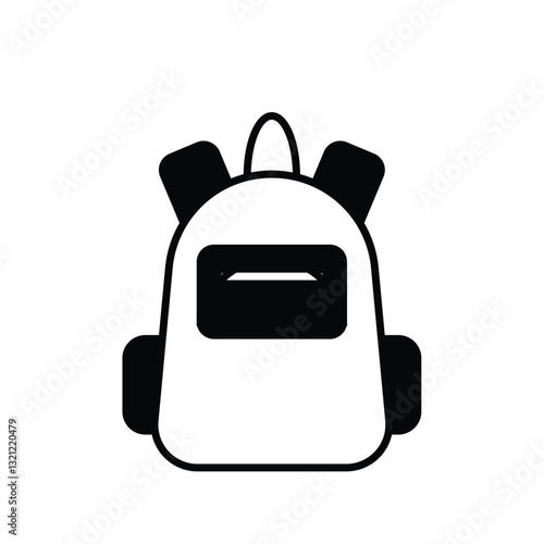 Bagpack Vector icon