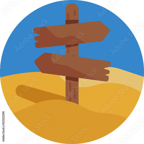 A wooden signpost with arrows pointing in different directions, symbolizing guidance and travel.