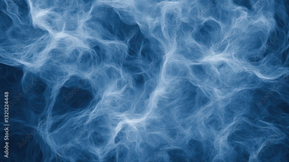 Obraz premium Abstract Blue and White Digital Art Background Texture