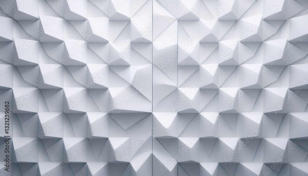 Obraz premium Geometric Pattern Texture with Expansive White Areas