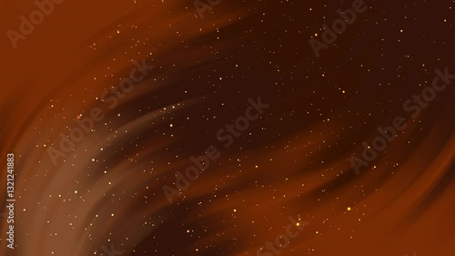 Celestial Swirl Dark Brown Gradient: An abstract representation of a celestial swirl, evoking the mysteries of the cosmos through dynamic shapes and textured details