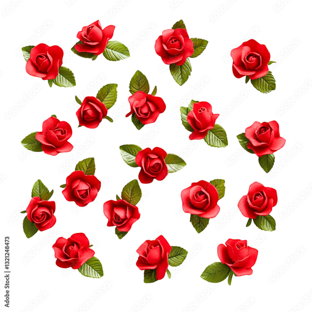 Red Roses Romantic Pattern Elegant Dark Background Beautiful Blooms Red Roses Romantic Pattern Elegant Dark Background Beautiful Blooms