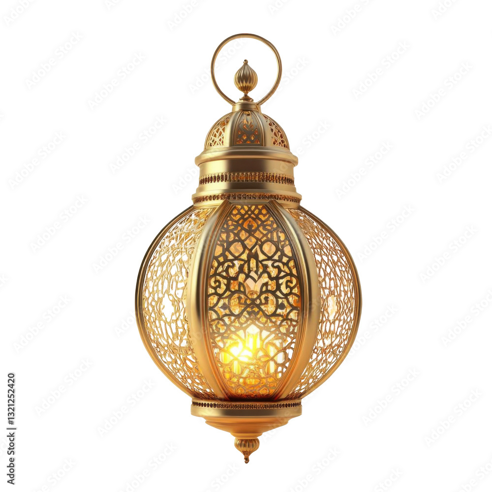 Ramadan Kareem Lantern Isolated on Transparent Background. Ramadan Kareem Lantern Isolated on Transparent Background.