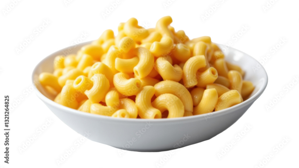 Creamy Macaroni and Cheese in a Bowl Isolated on Transparent Background for Food Blogs and Recipe Websites Creamy Macaroni and Cheese in a Bowl Isolated on Transparent Background for Food Blogs and Recipe Websites