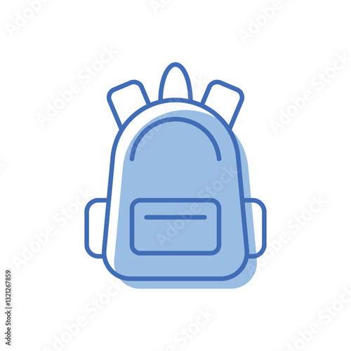 Bagpack Vector icon