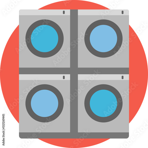 Washing Area – A room equipped with a washing machine for laundry tasks.