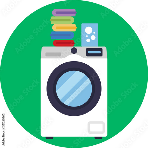 Laundry Room with Washing Machine – A space featuring a washing machine for cleaning clothes.