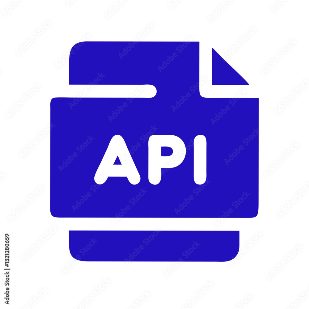 API Icon for Software Development, Cloud Integration, and Data Exchange
API Icon for Software Development, Cloud Integration, and Data Exchange
