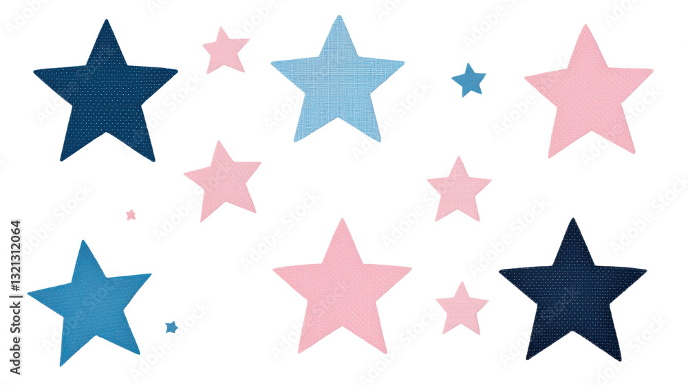 set of colorful stars shape isolated on white background set of colorful stars shape isolated on white background