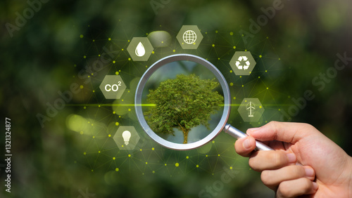 Canvastavla Industrial emissions pollute the environment ,Carbon Reduction Agreement from Re