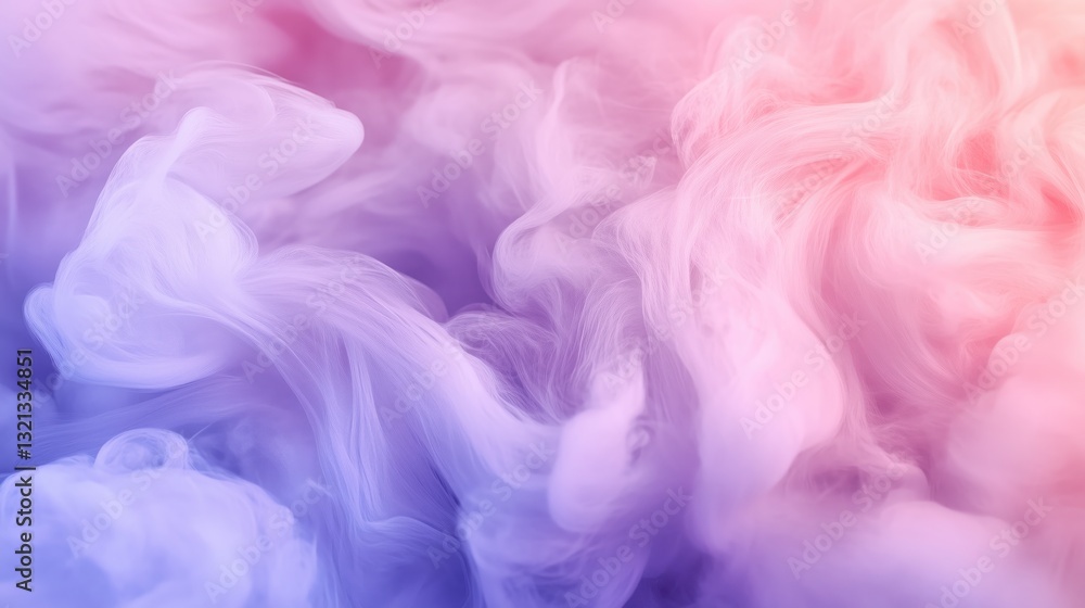 Dreamy pastel colored smoke with soft gradient effect Dreamy pastel colored smoke with soft gradient effect